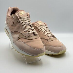 Nike Air Max 1 Premium 10 Pink Particle Beige 454746-206 GOOD COND